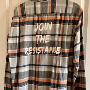 JOIN THE RESISTANCE Flannel